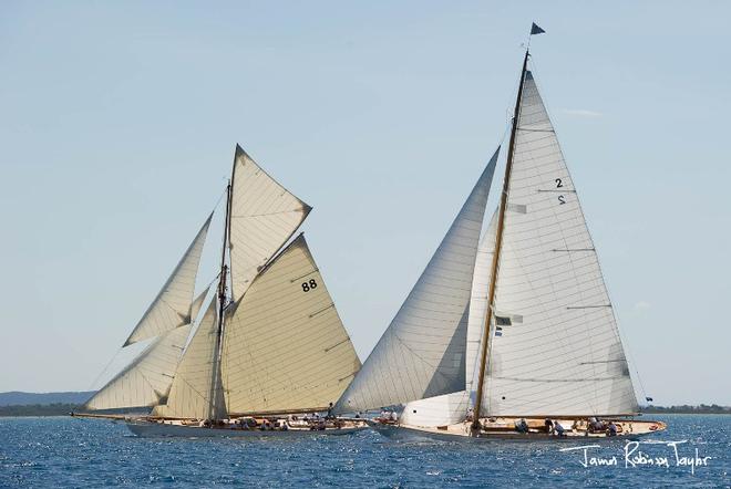Day 4 – Moonbeam and Cambria – Argentario Sailing Week and Panerai Classic Yacht Challenge ©  James Robinson Taylor